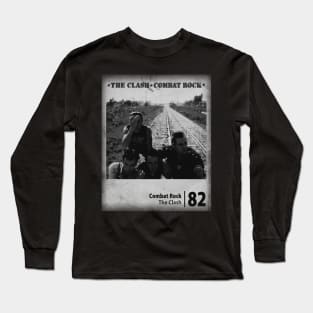 The Clash - Combat Rock // Minimalist Fanart Tribute Long Sleeve T-Shirt